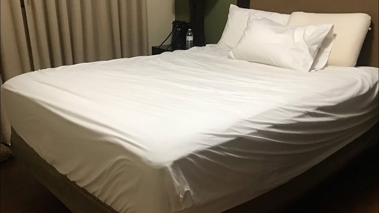 This is a Bed of a Hotel from Lawton Oklahoma #suscribe