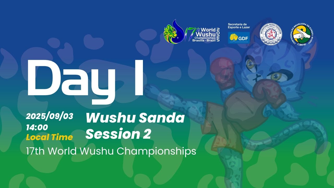 17th World Wushu Championships - Sanda-Day1- Session 2 Round of 16&32