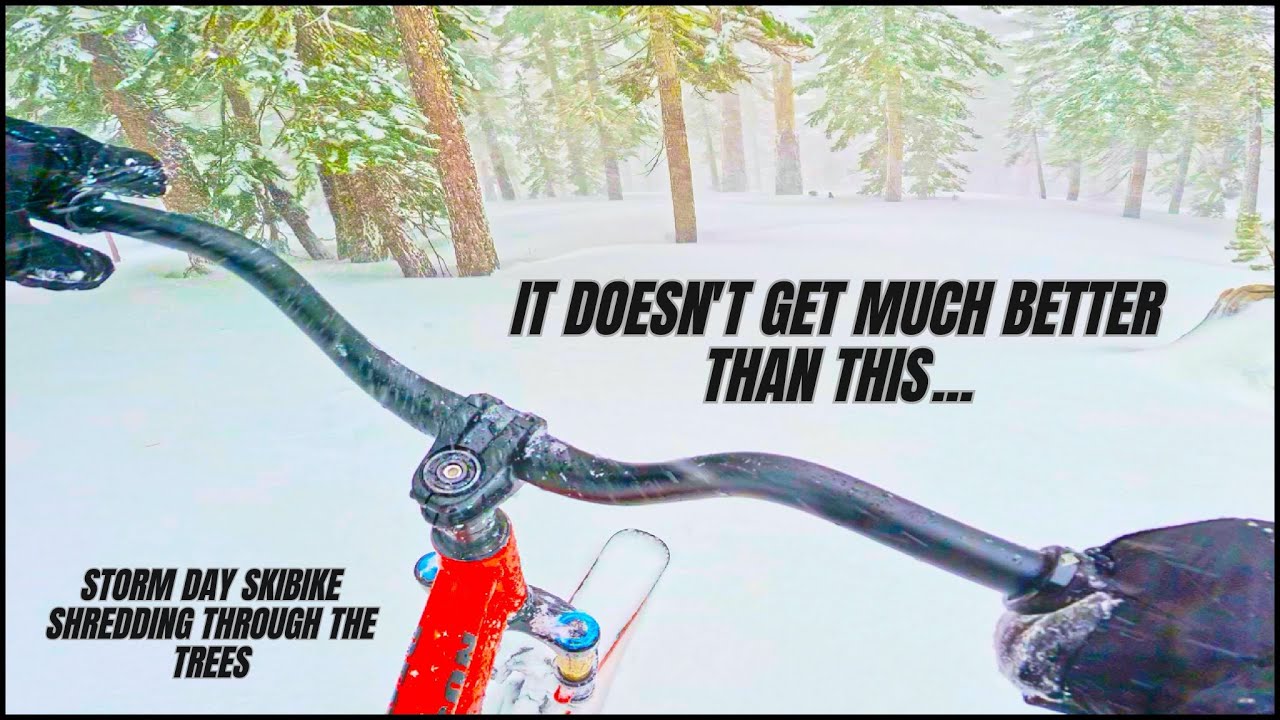 The longest fresh lines ever ridden on a skibike
