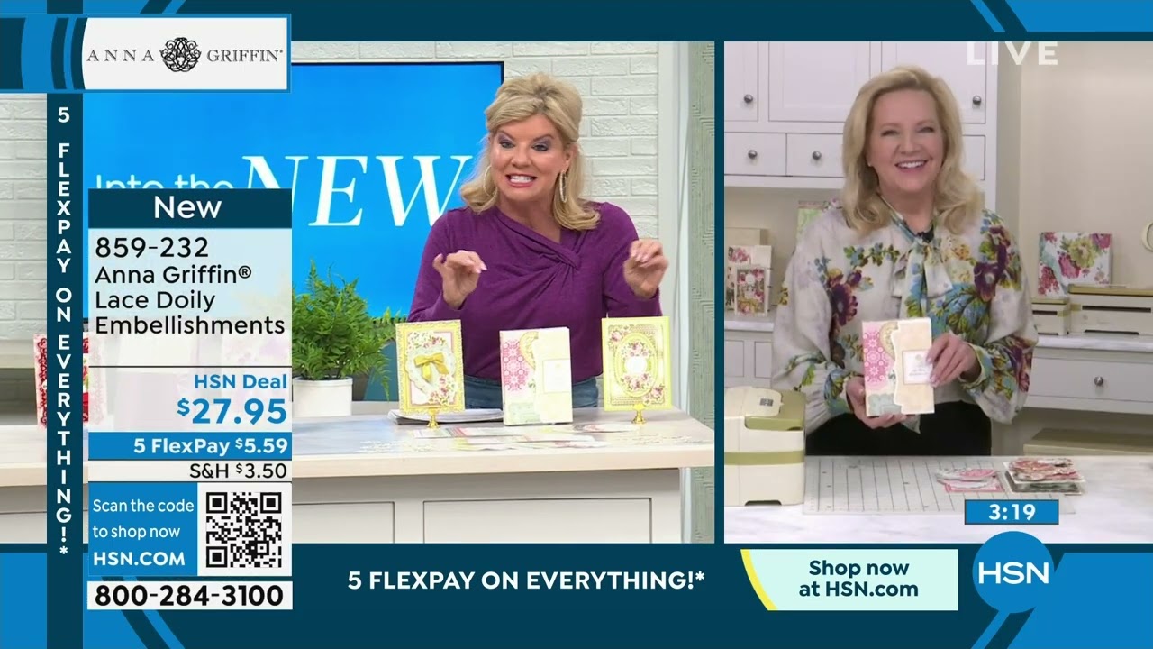HSN | All New Finds - Anna Griffin Elegant Paper Crafting 01.05.2024 - 01 PM