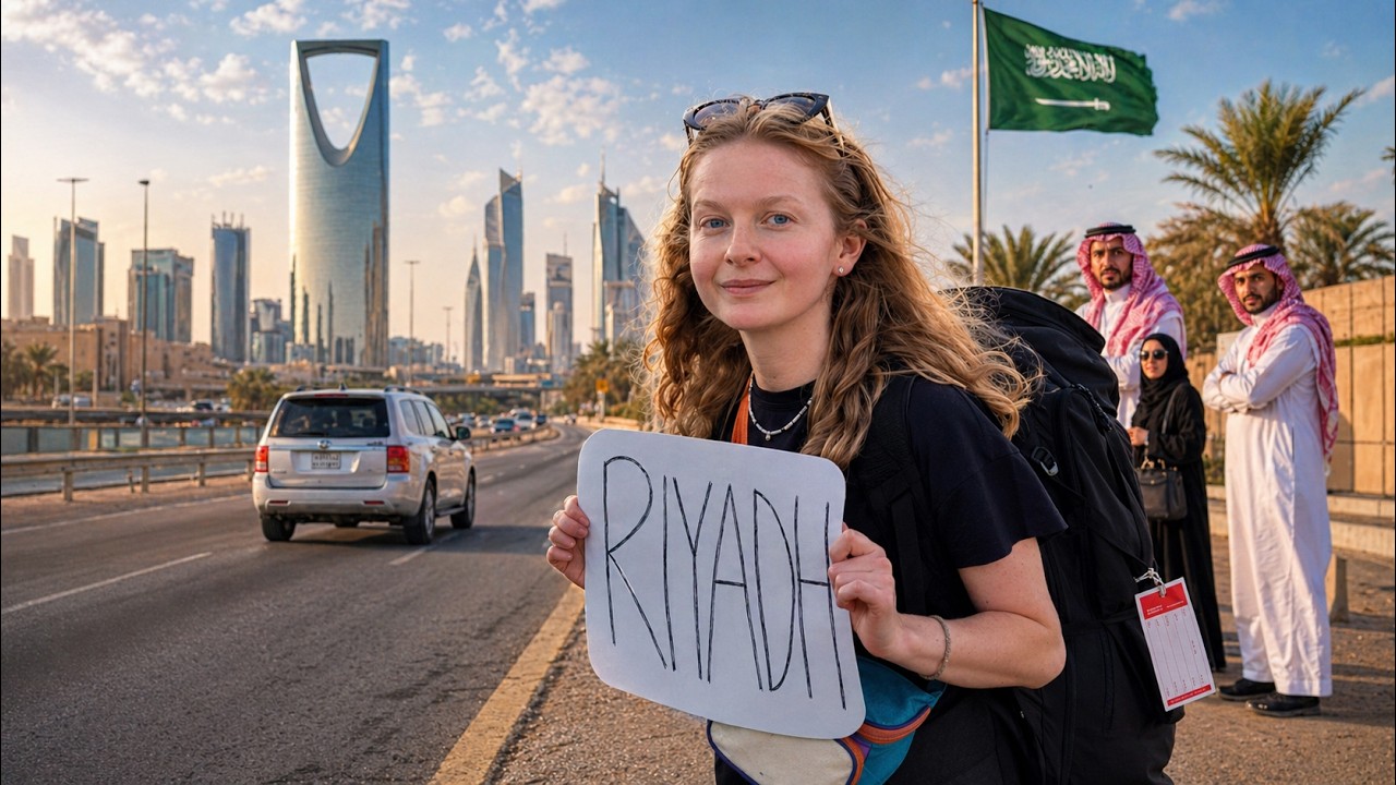 RIJAD I OKOLICE. AUTOSTOP W ARABII SAUDYJSKIEJ 🇸🇦