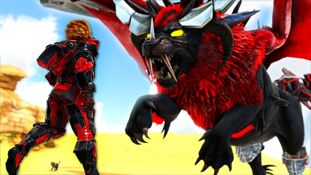 I Summoned a MASSIVE Manticore thats ALMOST INVINCIBLE! | ARK MEGA Modded Primal Fear #65