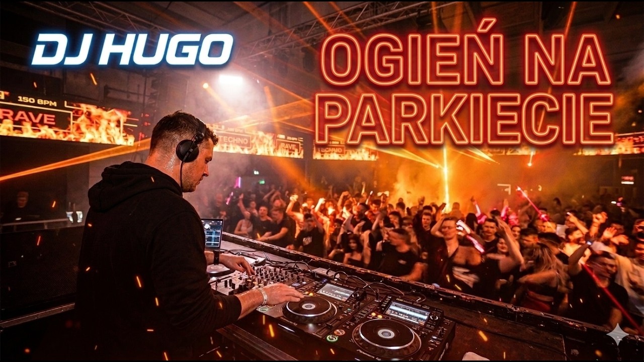 OGIEŃ NA PARKIECIE