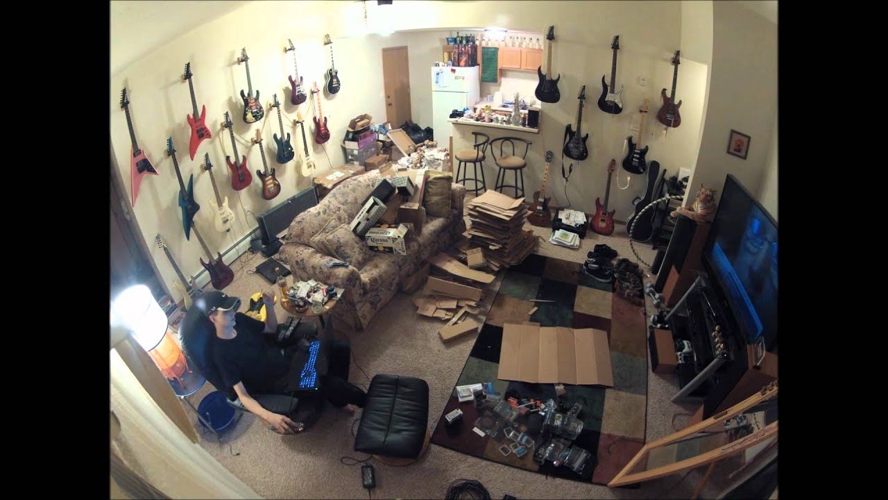 GoPro Timelapse - Cleaning My Apartment