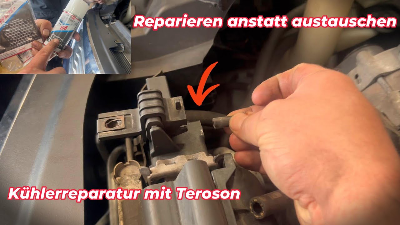 Kühler reparieren statt ersetzen – so geht’s mit Teroson-Kleber