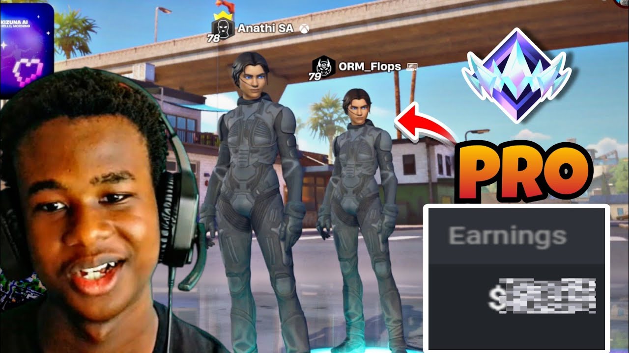 I Played Duos With A FORTNITE PRO And This Happened...