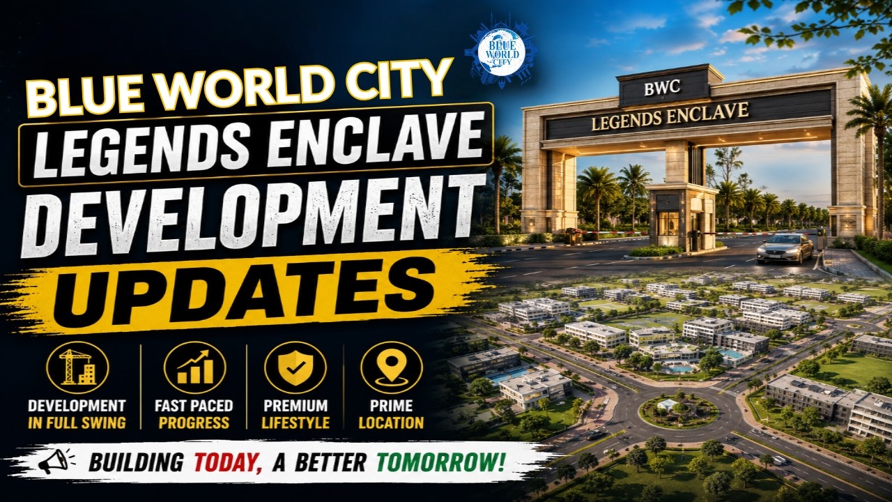 DEVELOPMENT IN FULL SWING! || Blue World City Legends Enclave Development Updates