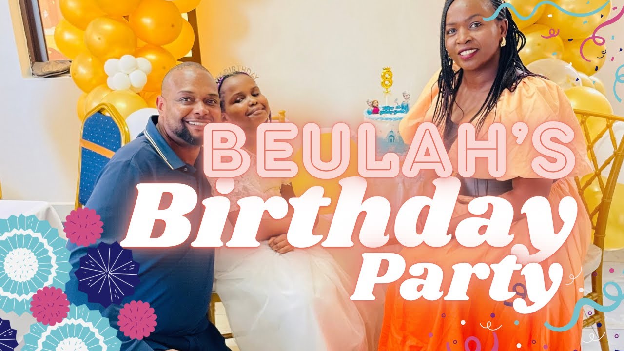 BEULAH'S BIRTHDAY PARTY AT 8 YEARS
