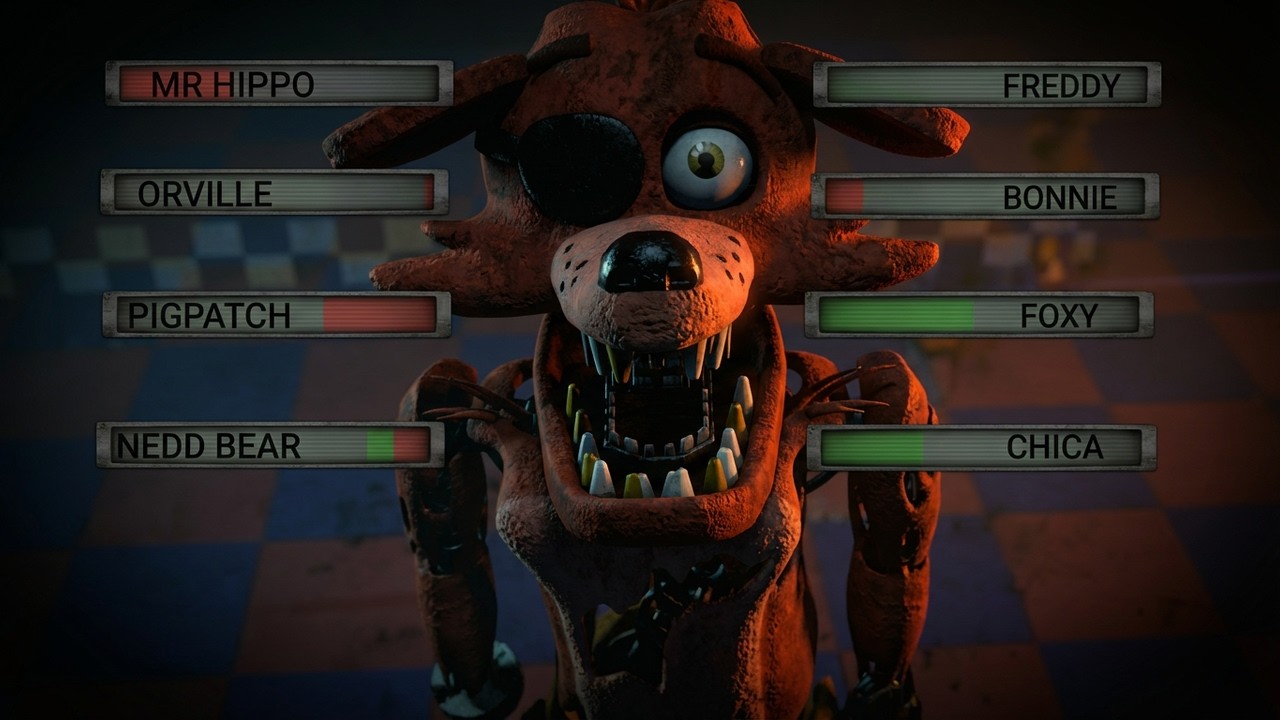 SFM FNaF Withered Melodies vs FNAF AR With Healthbars