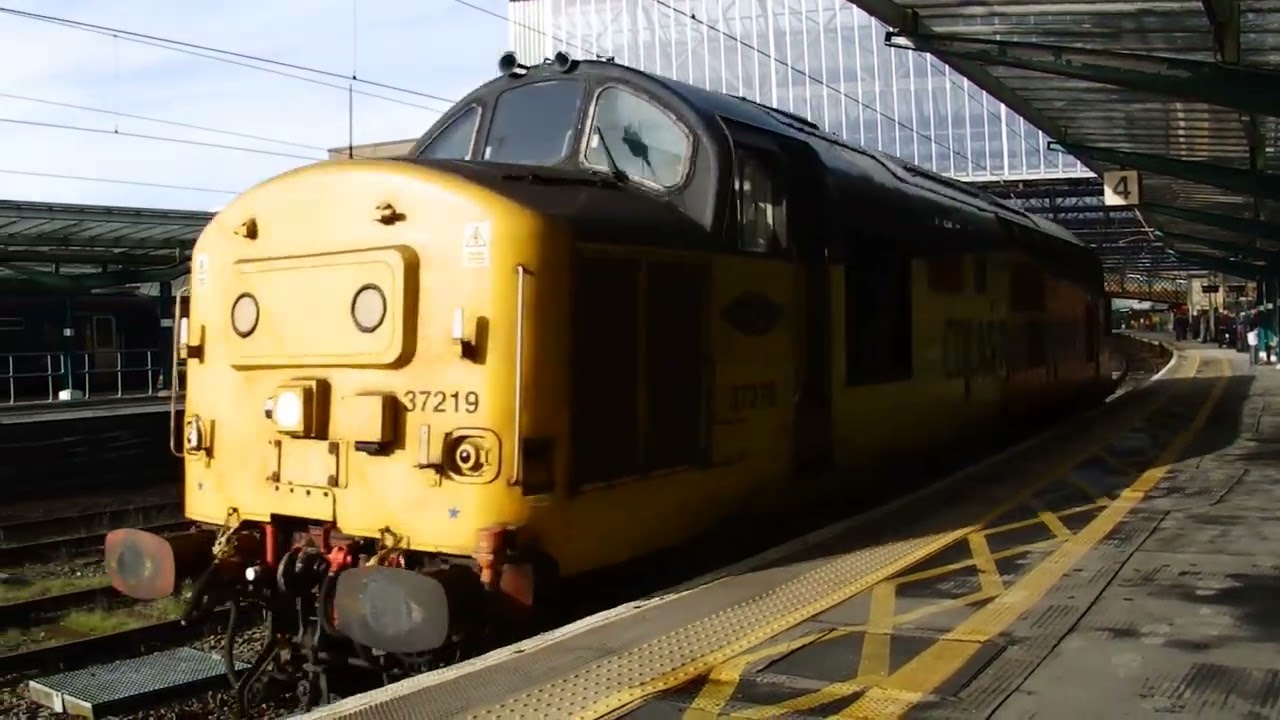 0Z43 0927 Colas 37219 Slateford Depot to Derby R T C Network Rail