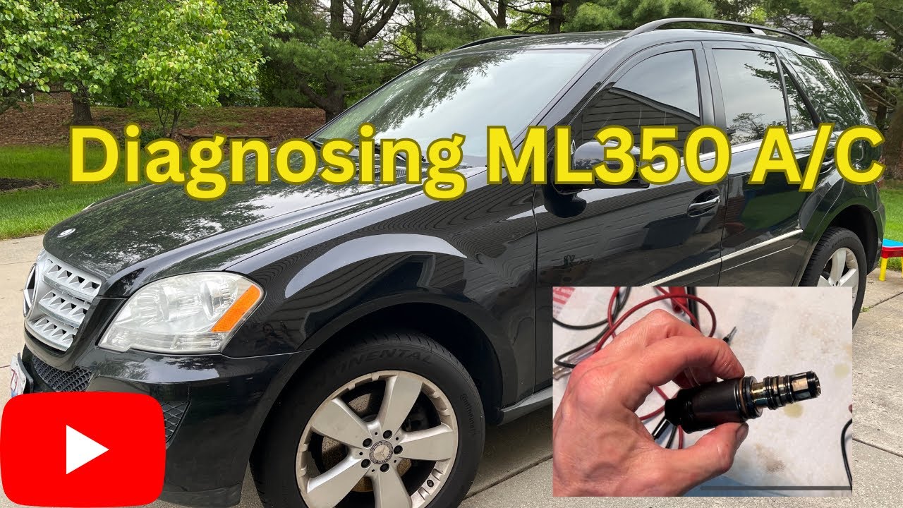 Diagnosing Mercedes Benz ML350 Air Conditioning (W164)