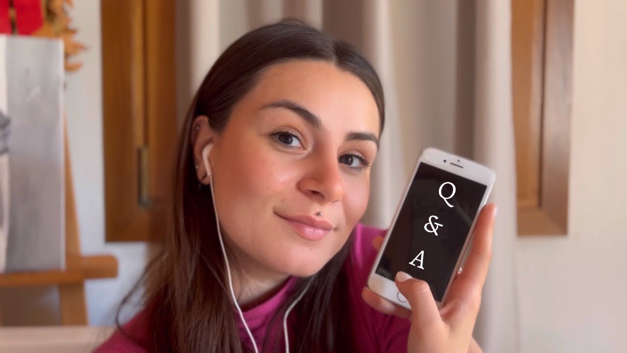ASMR ita | Q&A: rispondo alle vostre domande, un’ora di Whispering
