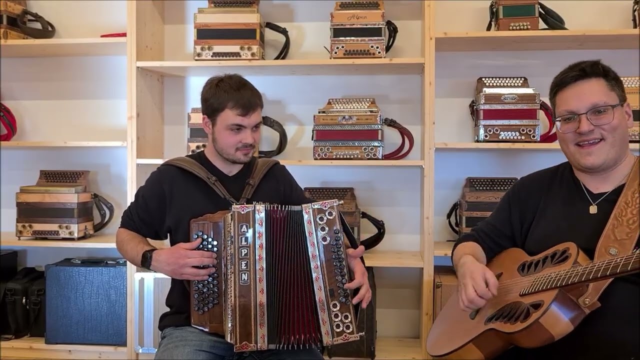 Unsere Alpen Harmonika 5 reihig