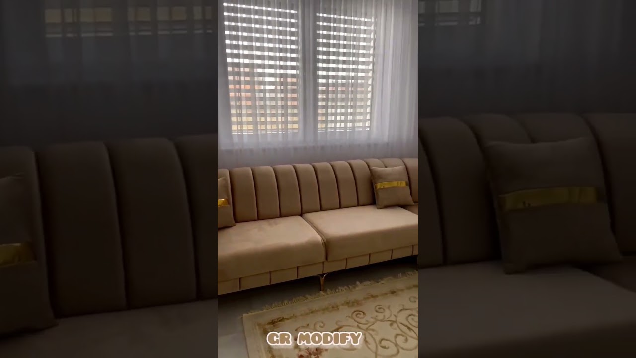 Corner Luxury Design Sofa Set 🛋️#diy #sofa #cushion #design #ideas #shorts#video #like #viral#india