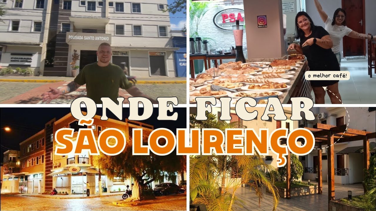 Onde se hospedar em São Lourenço? Minas Gerais