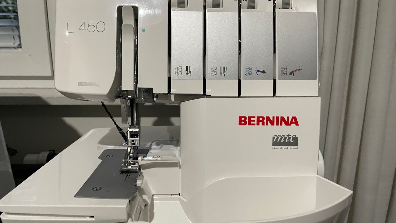 Подарок мужа на день рождения 🎁 Оверлок BERNINA L450 .