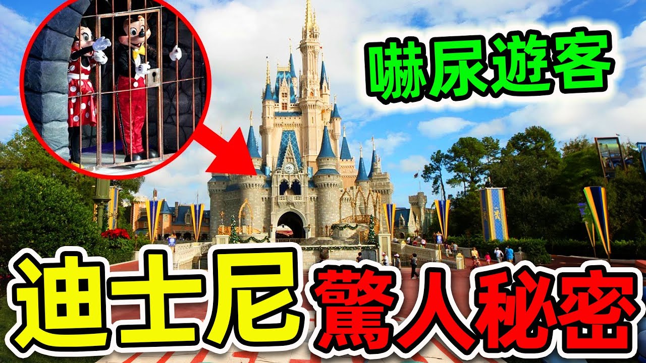 迪士尼最可怕的10個驚人發現！城堡內部拍攝的恐怖畫面，家裡有小孩千萬小心。|#世界之最top #世界之最 #出類拔萃 #腦洞大開 #top10 #迪士尼 #驚人發現