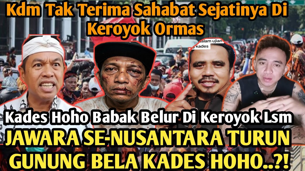 DUKUNGAN TERUS MENGALIR DARI PENDUKUNG KDM & PARA JAWARA NUSANTARA UNTUK KADES HOHO..!!