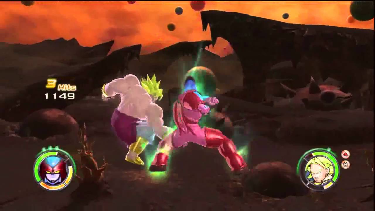 Dragon Ball: Raging Blast 2 - Hatchiyack VS Broly