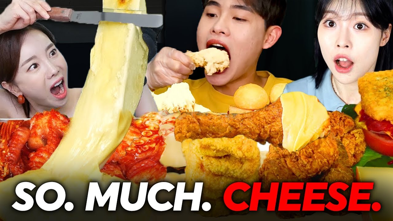 Mukbangers take CHEESE VERY SERIOUSLY...