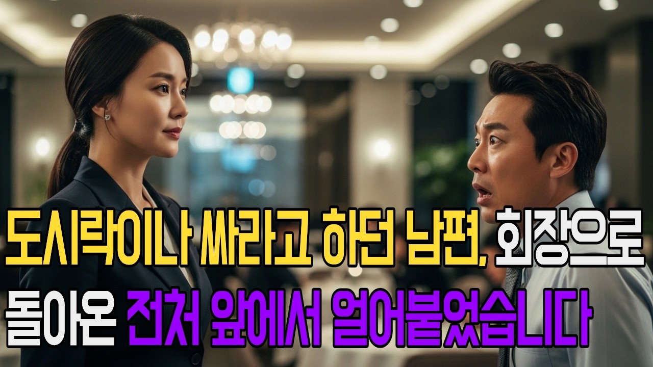 “‘도시락이나 싸던 주부’라던 남편, 회장으로 돌아온 전처 앞에서 얼어붙었습니다”｜노후사연｜감동사연｜사연라디오｜오디오북