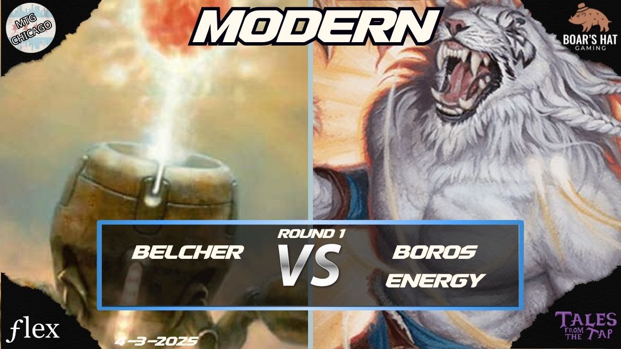 Mono Blue Belcher против Boros Energy [MTG Modern Round 1]