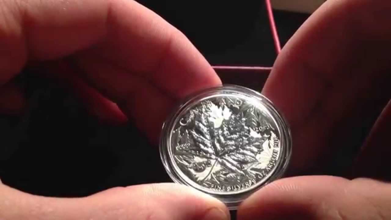 2013 CANADA 25th Anniversary Silver Maple Leaf Review