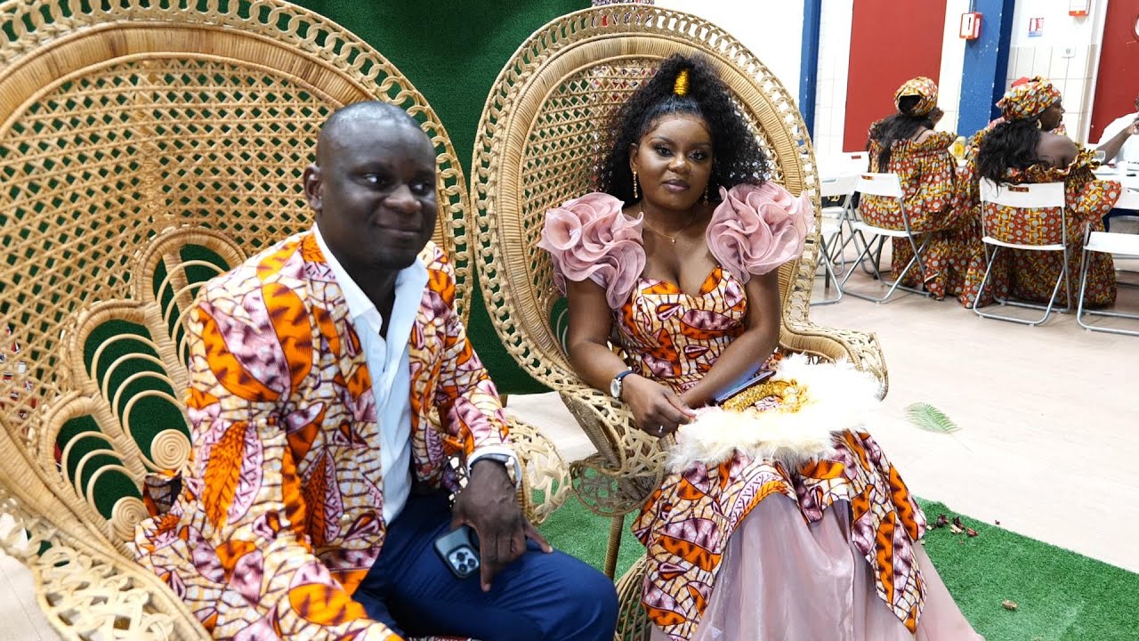 Mariage coutumier de Fallone & Helliot à Evry