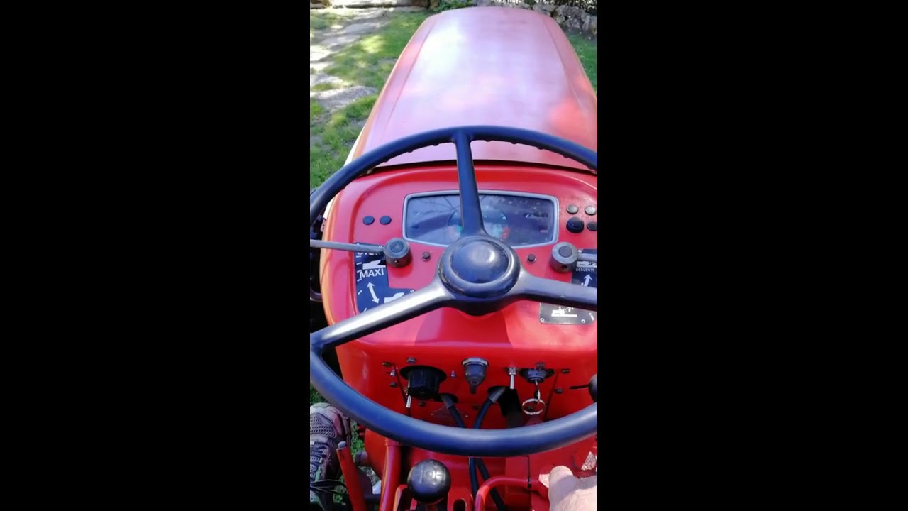 Demarrage Moteur tracteur Renault 70