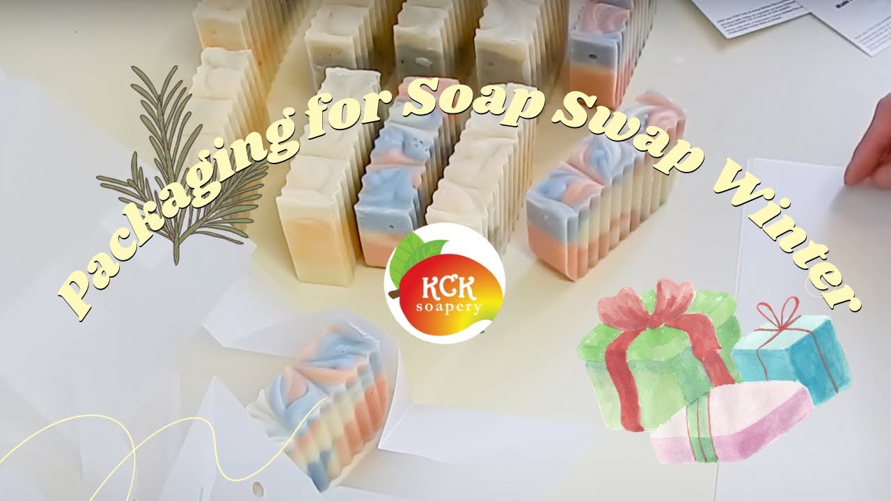 Packaging for Soap Swap Winter 2014 | KCK Soapery