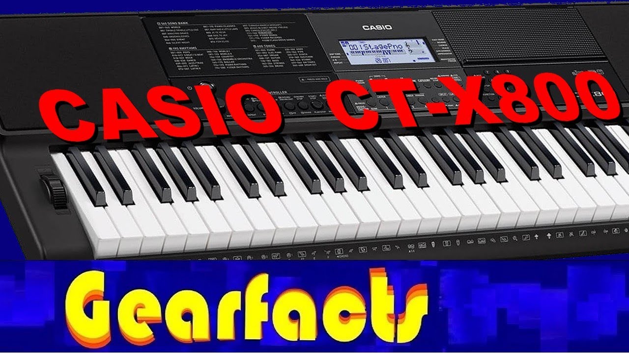 Casio CT-X800: Looks cheap but REALLY delivers!