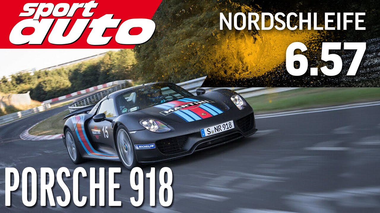 Porsche 918 Spyder | 6.57 min Nordschleife | Rekordfahrt Onboard mit Marc Lieb | sport auto