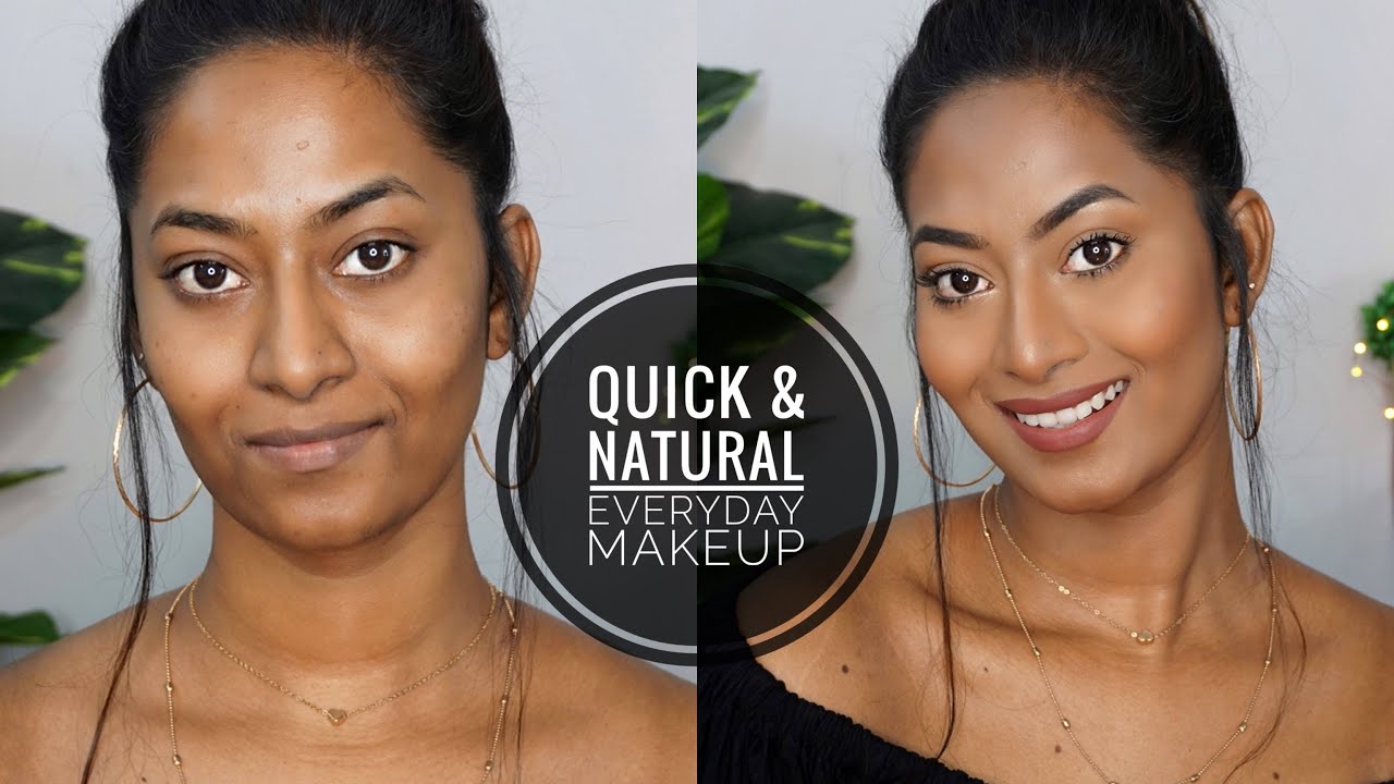 QUICK & NATURAL EVERYDAY MAKEUP LOOK 💄