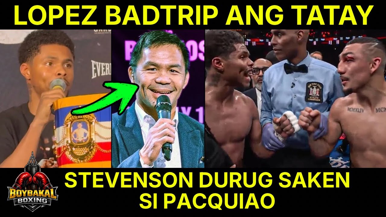 Stevenson GUGULPIHIN Daw Si Pacquiao | Mayweather May Award | Teofimo Lopez Nagsalita