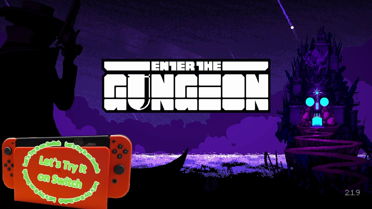 Let's try it on Switch ! - Enter the Gungeon #switch #gungeon #gameplay