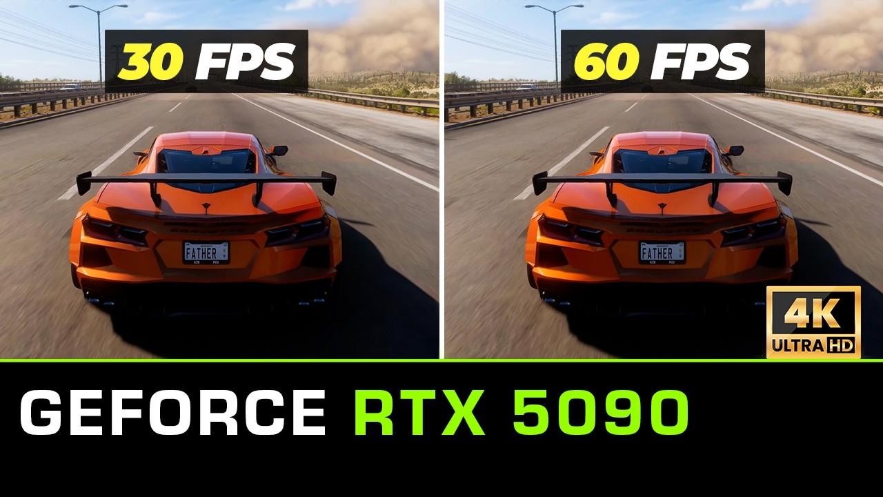 Forza Horizon 5 | Сравнение FPS | 1 FPS против 10 FPS против 25 FPS против 30 FPS против 60 FPS п...
