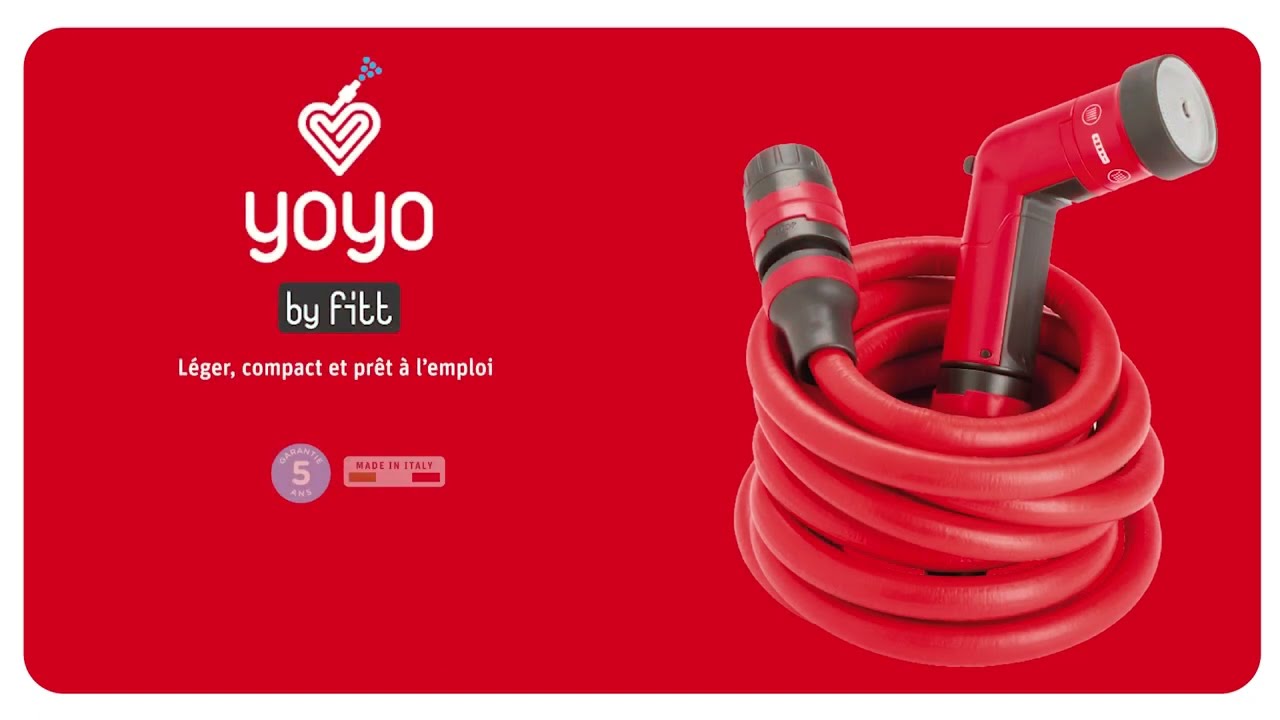Tuyau d'arrosage extensible Yoyo Fitt