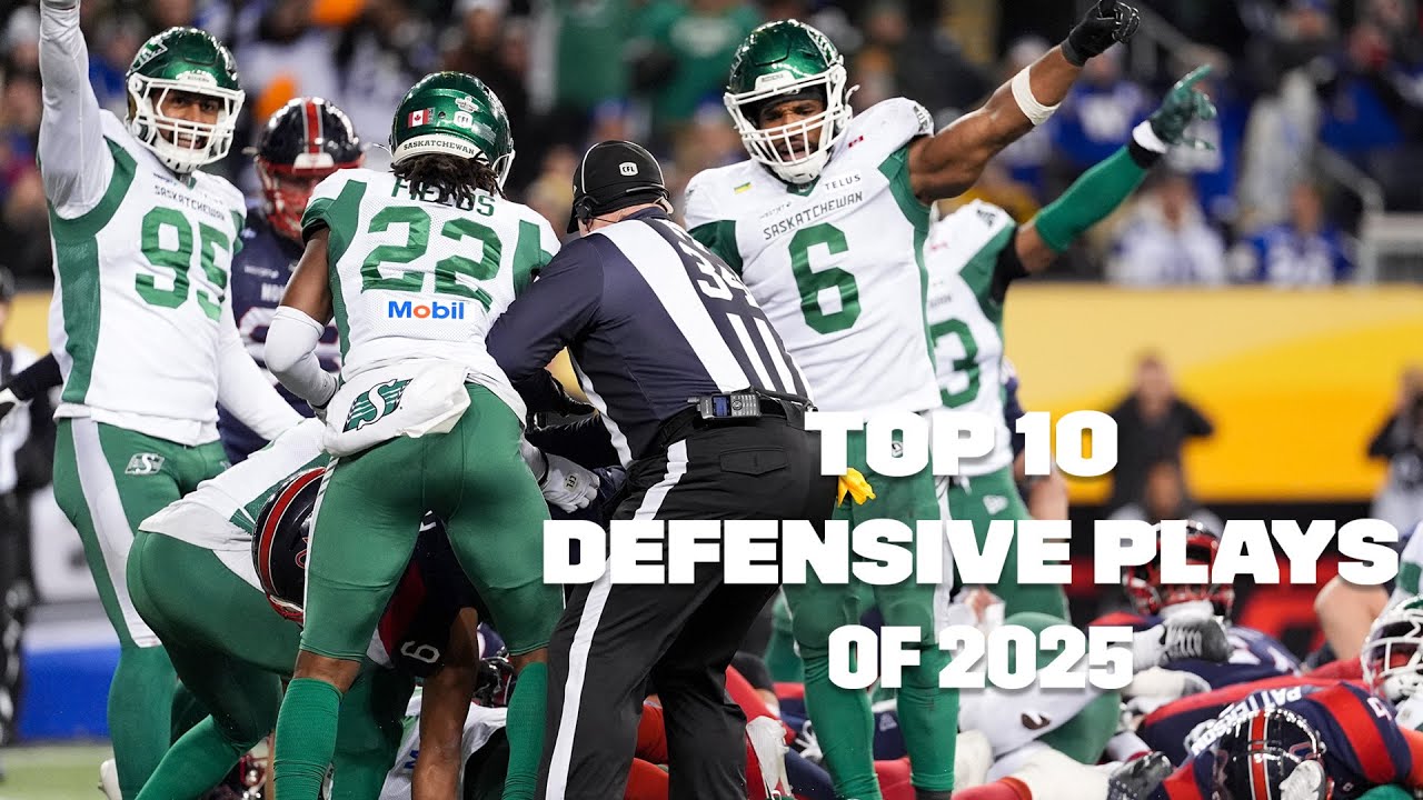 Top 10 DEFENSIVE PLAYS of 2025