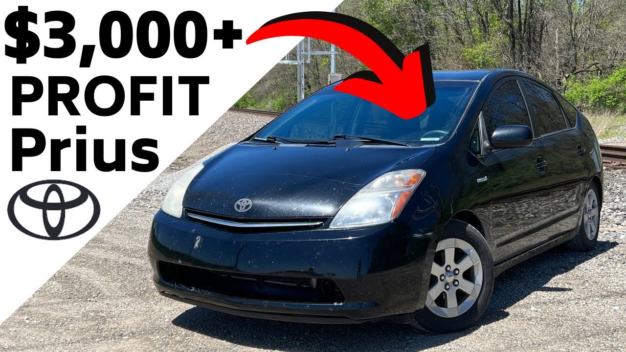 How To Make Money Flipping Cars [] THOUSANDS Profit [] Doubling Money On Daily Driver Toyota Prius