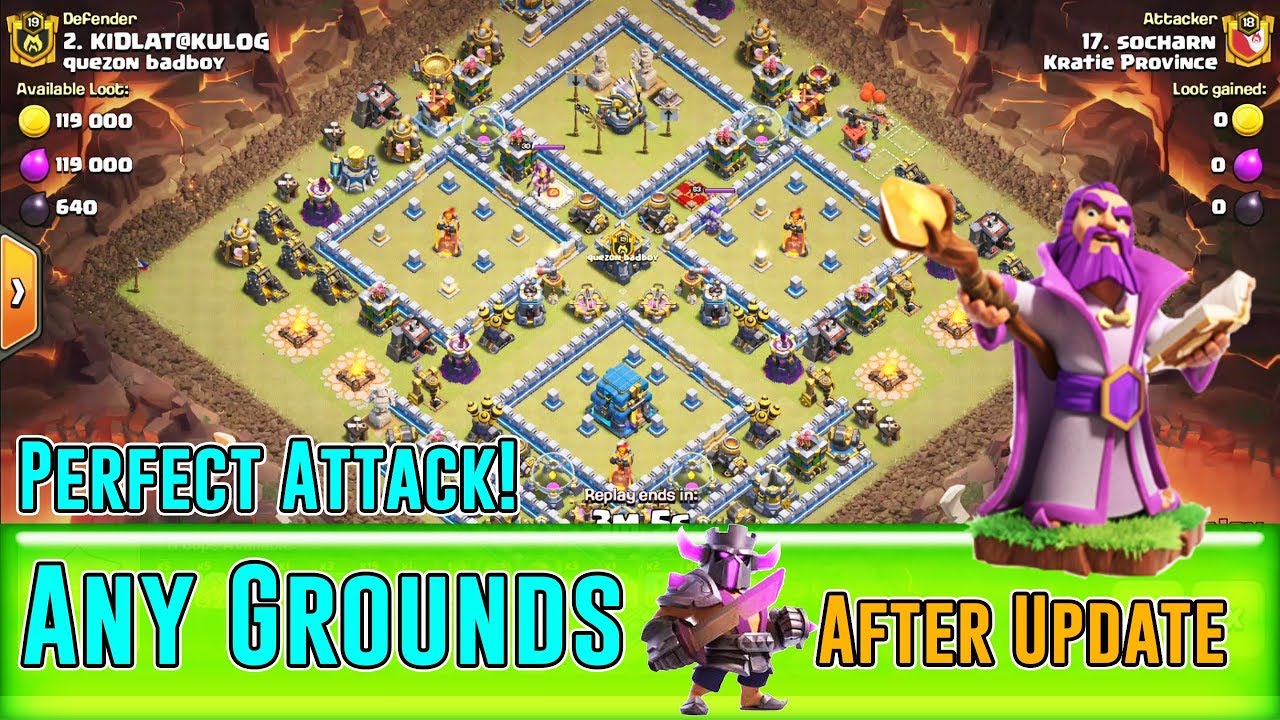 Perfect Attack!! 3-Star TH12 - Any Grounds Strategy Attack after update ( Clash of Clans )