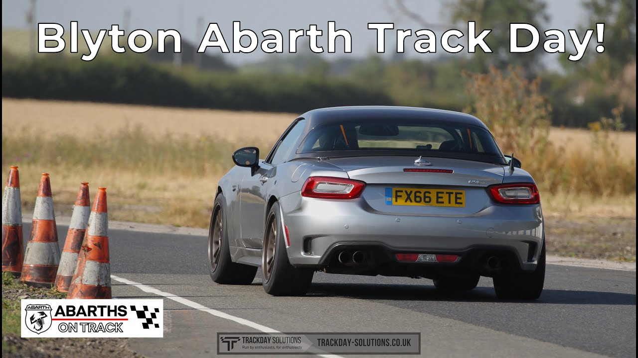 Attending Abarth's on Track's Second Abarth track day! | Blyton Park | Abarth 124 Spider