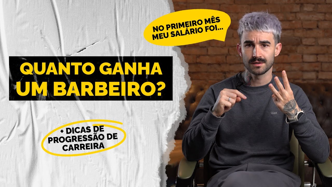 Quanto ganha um barbeiro + Planos de carreira | Barbeiro Educador