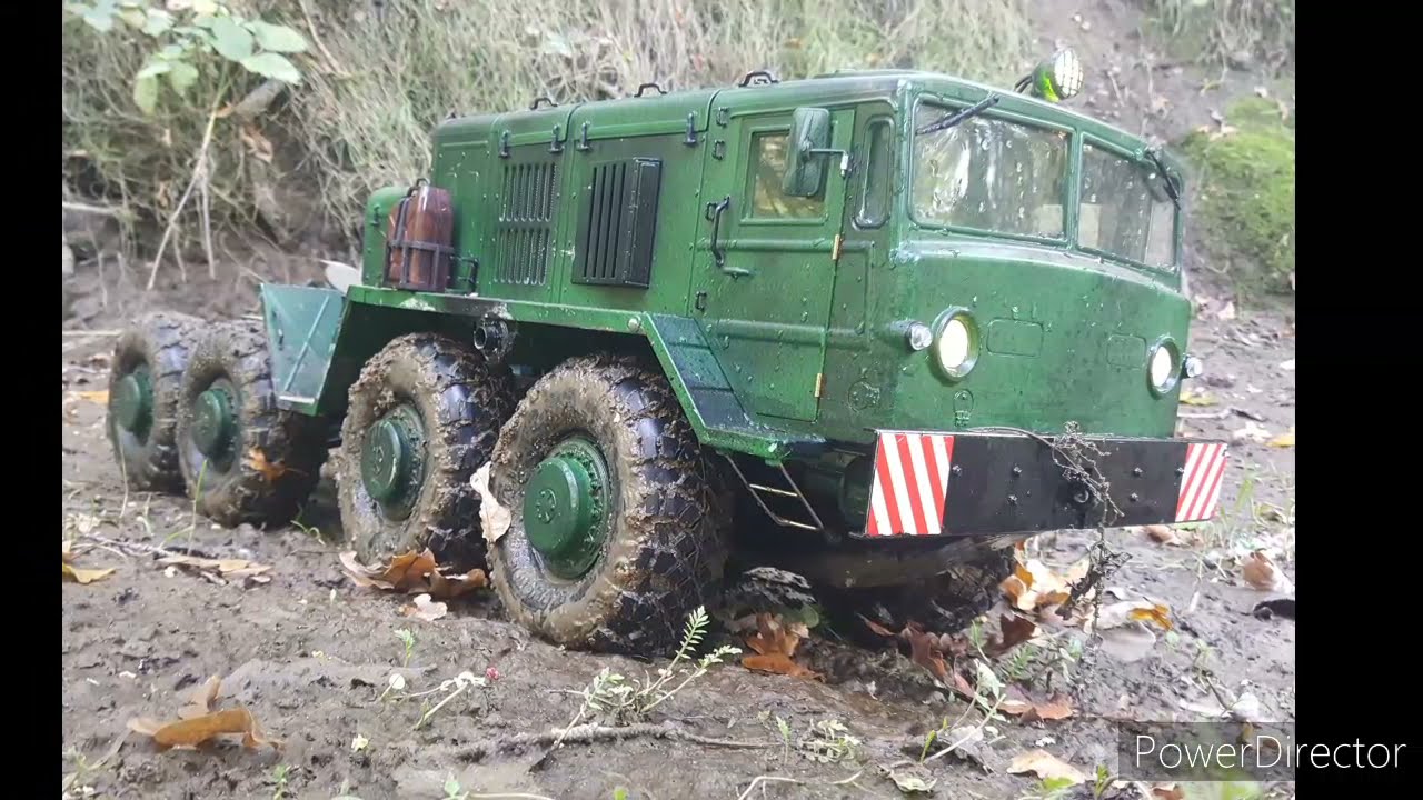 Accident BC8!!!! CRASH Mammoth cross rc. MAZ 537