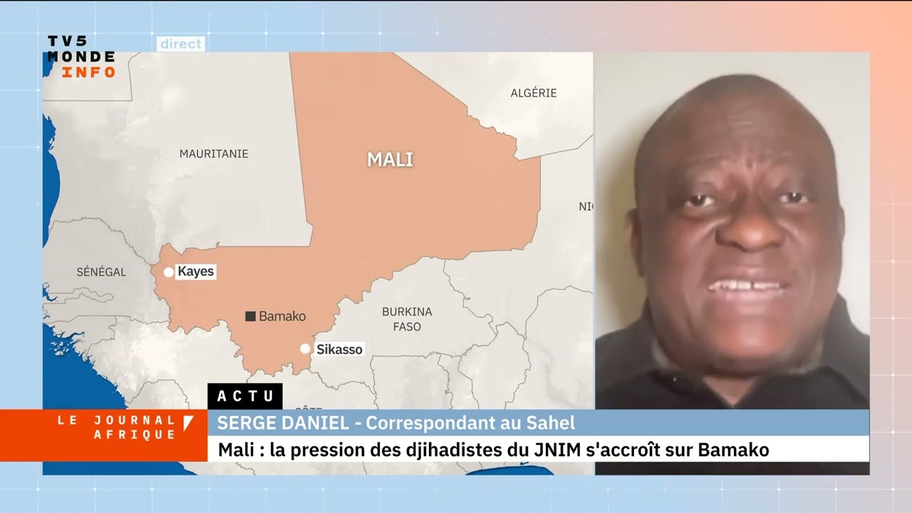Mali : la pression du JNIM s'accroît sur Bamako