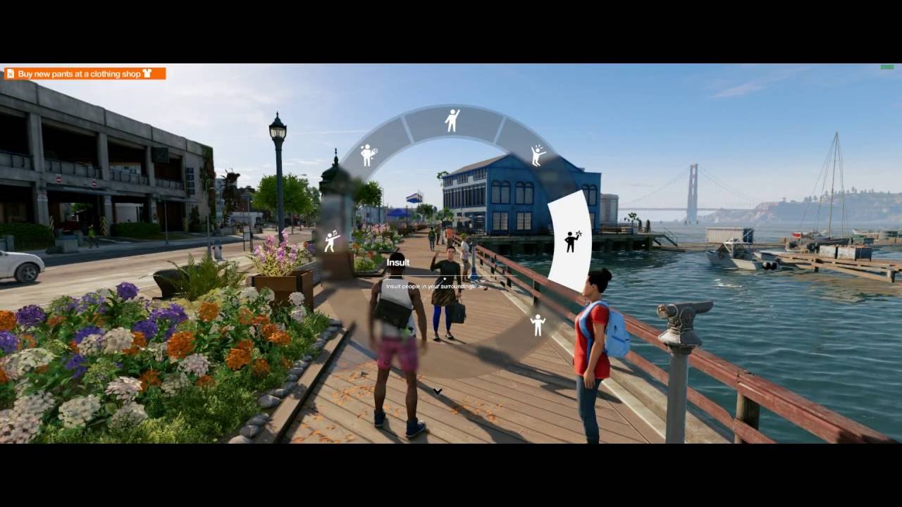 Watch Dogs 2 GTX1080 21:9 Ultrawide Gameplay