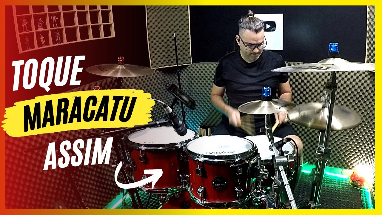 COMO TOCAR O RITMO MARACATU - AULA DE BATERIA