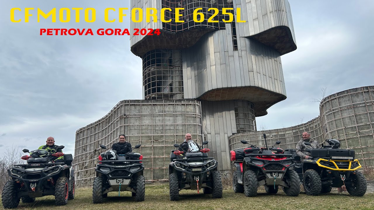 ADV Action: CFMOTO CFORCE 625L Session 10 - Off-road to Petrova gora