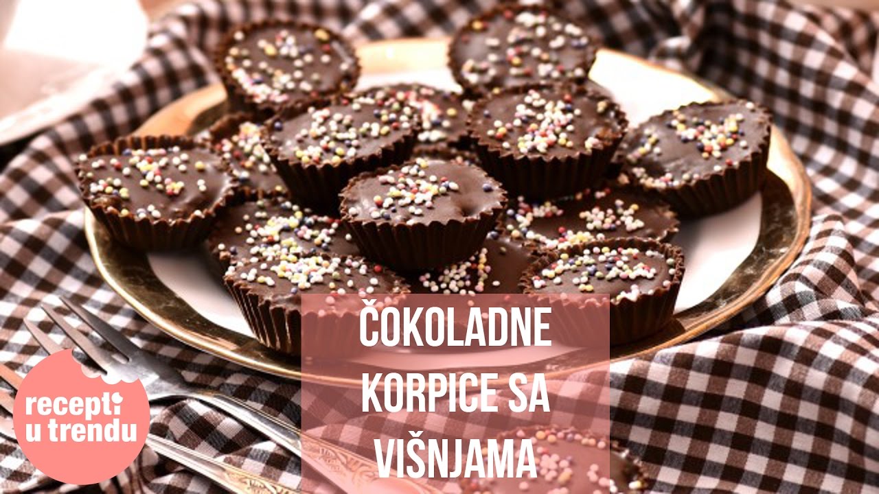 Recepti u trendu: Čokoladne korpice sa višnjama (10. epizoda)