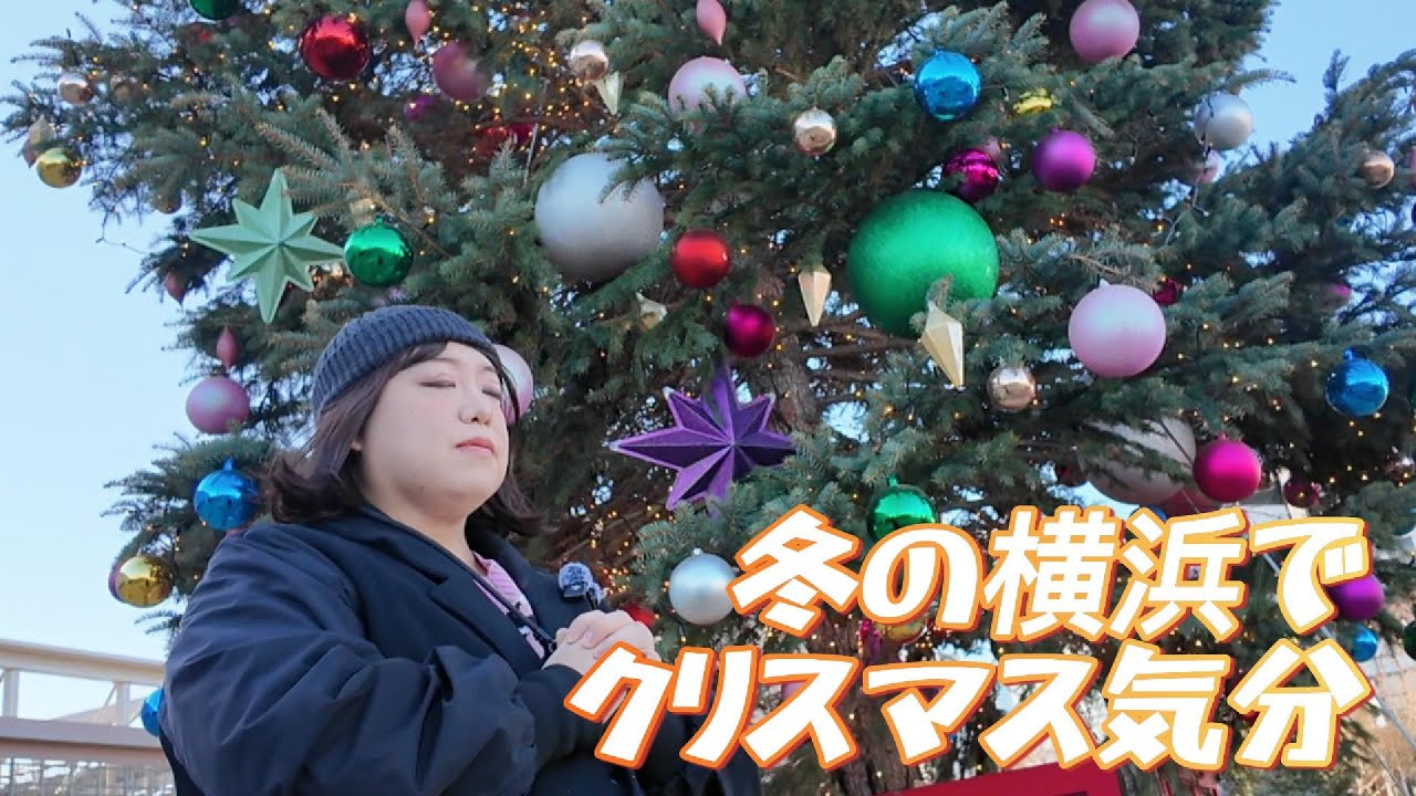 【ワクワク】冬の横浜！クリスマス気分でぶらり探索