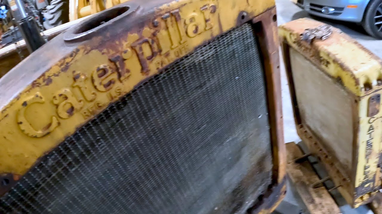Разборка радиатора — крайне необходимое дело! Caterpillar 1939 D4 4G9986 «Lil Lefty», выпуск №73